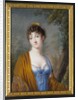 Lady in Blue with Yellow Shawl, c.1800 by Genot Genot