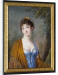 Lady in Blue with Yellow Shawl, c.1800 by Genot Genot