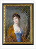 Lady in Blue with Yellow Shawl, c.1800 by Genot Genot