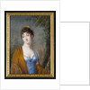 Lady in Blue with Yellow Shawl, c.1800 by Genot Genot