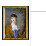 Lady in Blue with Yellow Shawl, c.1800 by Genot Genot