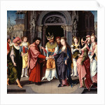 The Marriage of the Virgin, 1515-20 by Jan van Dornicke