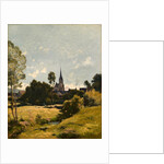 The Village Church, 1891 by Henri-Joseph Harpignies