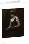 Girl with Mandolin, 1860-65 by Jean Baptiste Camille Corot