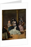 Masked Party in a Courtyard, 1755 by Pietro Longhi