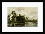 The Edge of the Pond, 1873 by Charles Francois Daubigny
