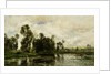 The Edge of the Pond, 1873 by Charles Francois Daubigny
