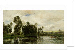 The Edge of the Pond, 1873 by Charles Francois Daubigny