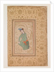 Kneeling Youth, early 17th century by Persian School