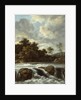 Landscape with Waterfall, c.1665 by Jacob Isaaksz. or Isaacksz. van Ruisdael