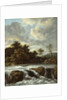 Landscape with Waterfall, c.1665 by Jacob Isaaksz. or Isaacksz. van Ruisdael