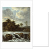 Landscape with Waterfall, c.1665 by Jacob Isaaksz. or Isaacksz. van Ruisdael