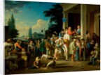 The County Election, 1852 by George Caleb Bingham
