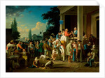 The County Election, 1852 by George Caleb Bingham
