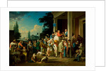 The County Election, 1852 by George Caleb Bingham
