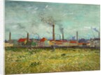 Factories at Clichy, 1887 by Vincent van Gogh
