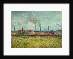 Factories at Clichy, 1887 by Vincent van Gogh