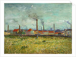 Factories at Clichy, 1887 by Vincent van Gogh