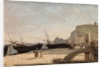 The Beach, Etretat, 1872 by Jean Baptiste Camille Corot