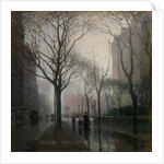 The Plaza after the Rain, 1908 by Paul Cornoyer