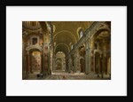 Interior of St. Peter's, Rome, 1731 by Giovanni Paolo Pannini or Panini