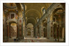 Interior of St. Peter's, Rome, 1731 by Giovanni Paolo Pannini or Panini