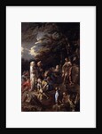 St. John the Baptist preaching in the Wilderness, c.1660 by Salvator Rosa