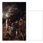 St. John the Baptist preaching in the Wilderness, c.1660 by Salvator Rosa