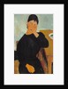 Elvira Resting at a Table, 1919 by Amedeo Modigliani