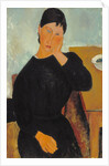Elvira Resting at a Table, 1919 by Amedeo Modigliani