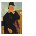 Elvira Resting at a Table, 1919 by Amedeo Modigliani