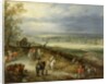 Extensive Landscape With Travellers on a Country Road, c.1608-10 by Jan the Elder Brueghel