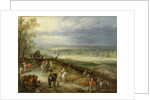 Extensive Landscape With Travellers on a Country Road, c.1608-10 by Jan the Elder Brueghel