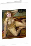 Nude Girl on a Rug, 1912 by Lovis (1858-1925) Corinth