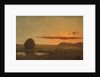 Sunset, Newburyport Meadows, 1863 by Martin Johnson Heade