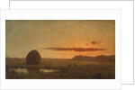 Sunset, Newburyport Meadows, 1863 by Martin Johnson Heade