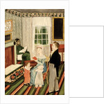 York, Pennsylvania Family with Negro Servant, c.1828 by American School