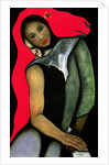 Man/Woman and a Red Horse, 1999 by Stevie Taylor