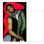 Man/Woman and a Red Horse, 1999 by Stevie Taylor