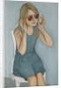 Girl In Sunglasses, 2017 by Stevie Taylor