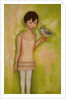 Trust-Girl with a Sparrow Hawk, 2010 by Stevie Taylor