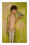 Trust-Girl with a Sparrow Hawk, 2010 by Stevie Taylor