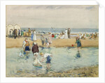 On the Beach, Whitley Bay by John Atkinson