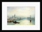 Entrance to the Grand Canal, Venice by Myles Birket Foster
