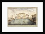 First Sunderland Bridge Under construction by Unknown artist
