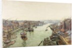 Sunderland, Holmes Wharf, or River Wear looking East from the Bridge by Thomas Marie Madawaska Hemy