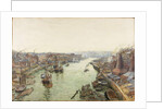 Sunderland, Holmes Wharf, or River Wear looking East from the Bridge by Thomas Marie Madawaska Hemy