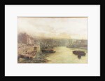 River Wear, North Bank Looking West From Customs House by Thomas Marie Madawaska Hemy