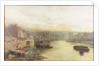 River Wear, North Bank Looking West From Customs House by Thomas Marie Madawaska Hemy