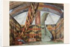 Stage design for The Bride of Dionysus by Charles Ricketts
